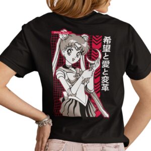 Camiseta Mujer Sailor Moon - Serena - Hermosa Guerrera
